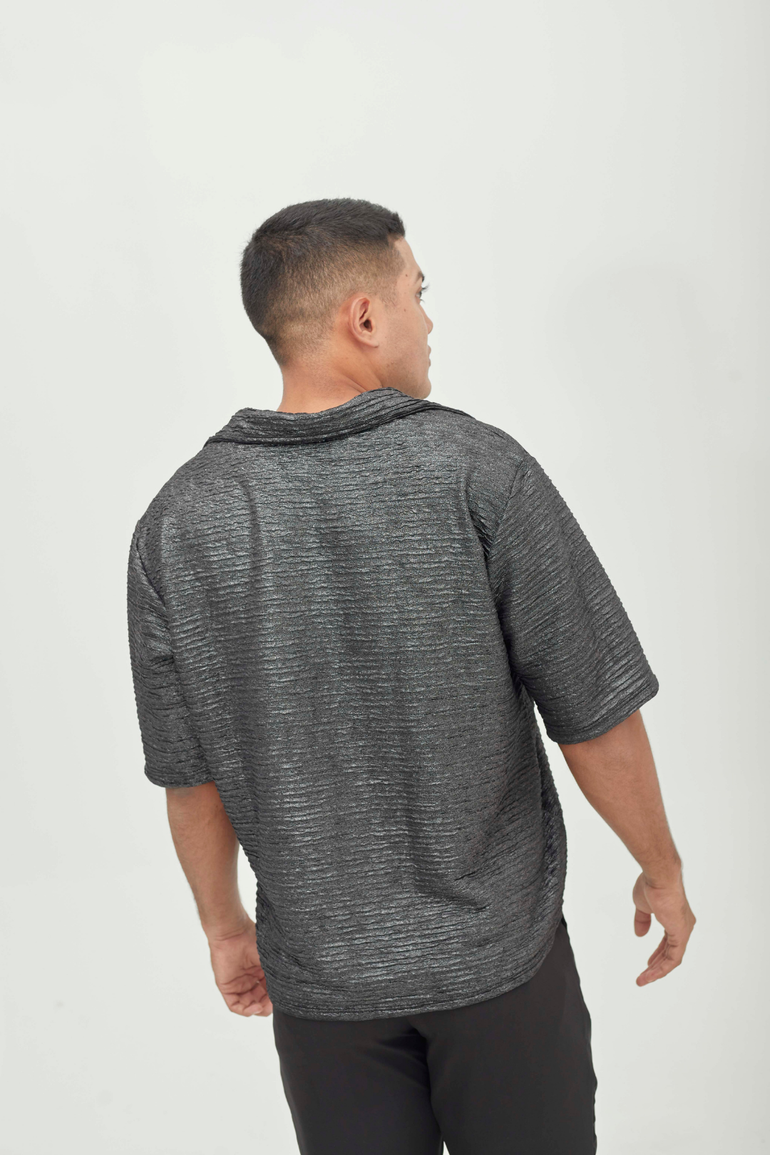 CAMISA LUXURY PLATA
