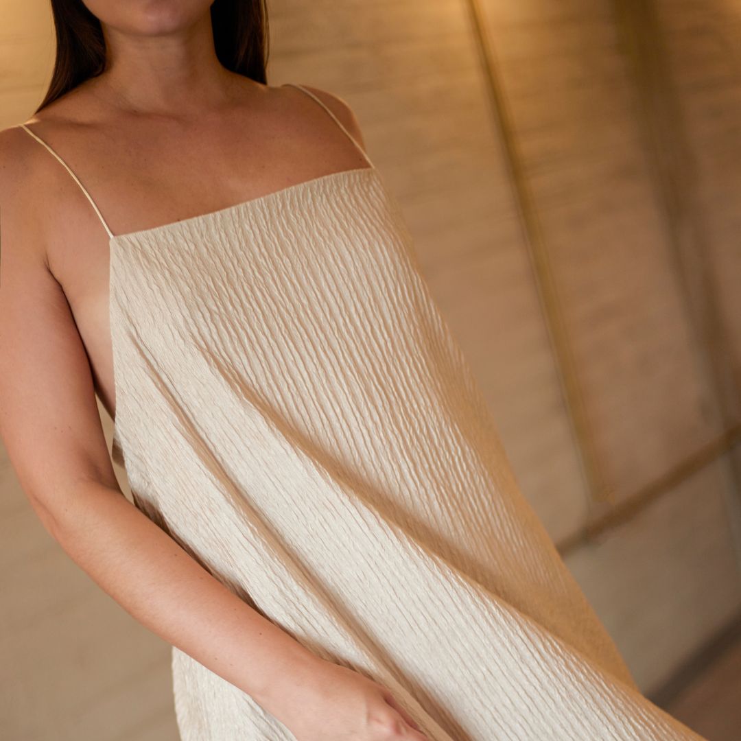 Vestido Luxury Almendra