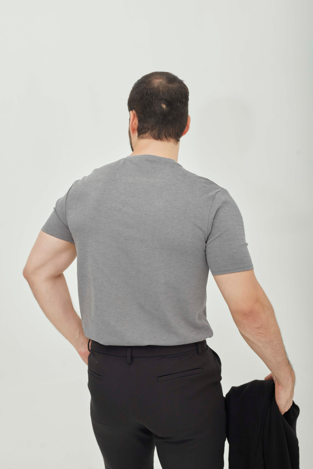 T-Shirt Gris Jaspe