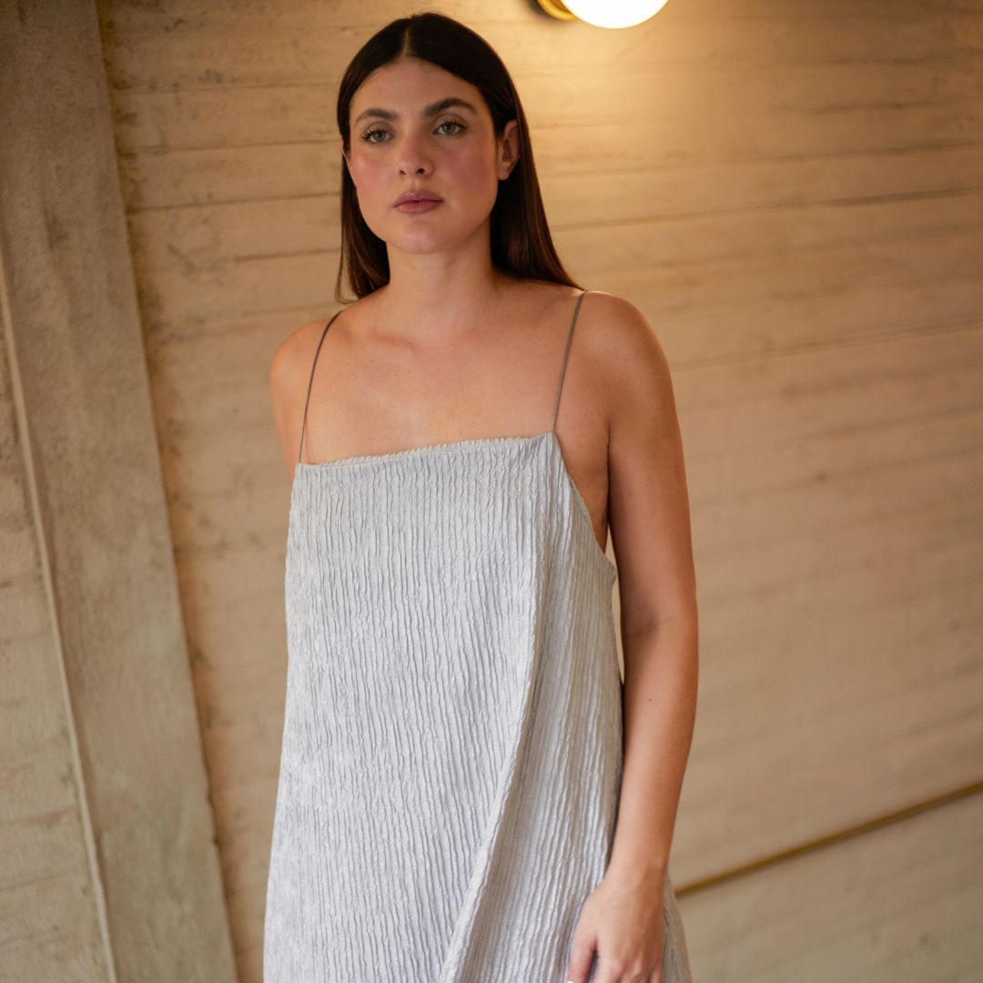 Vestido Luxury Plata
