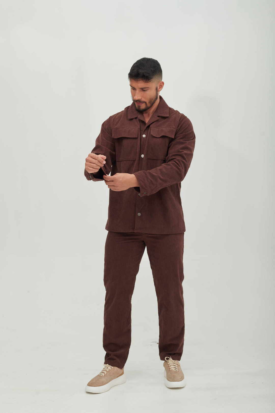 CHAQUETA CORDUROY MARRÓN