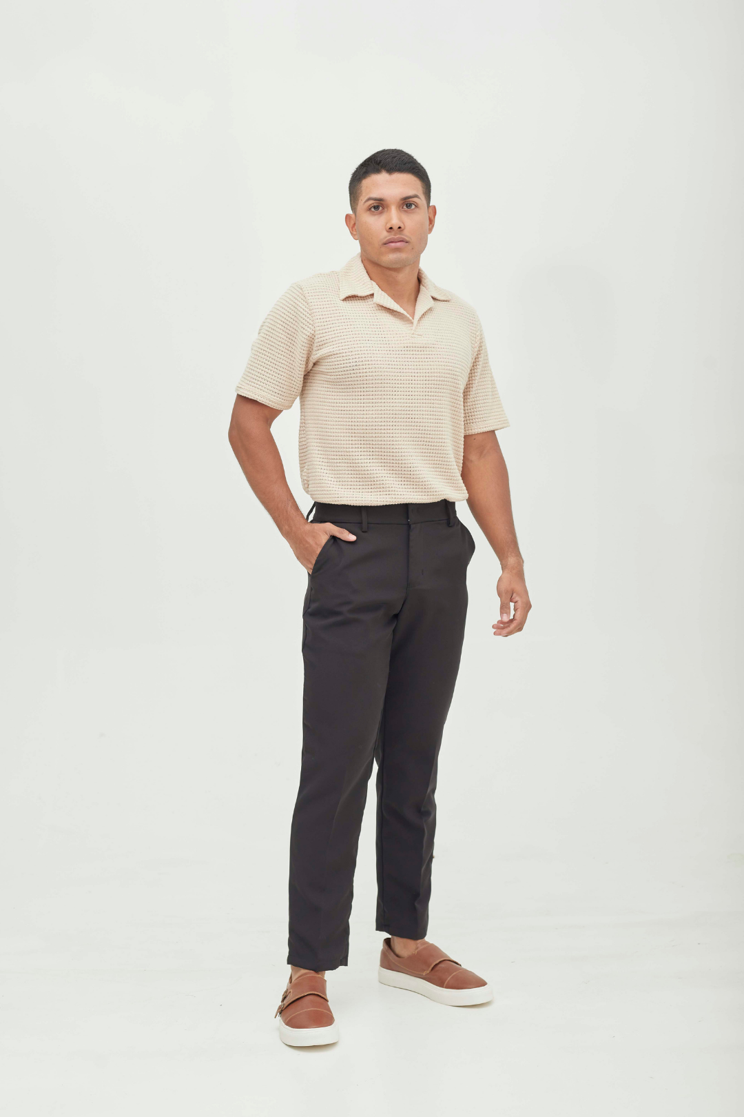 Pantalon Recto Negro
