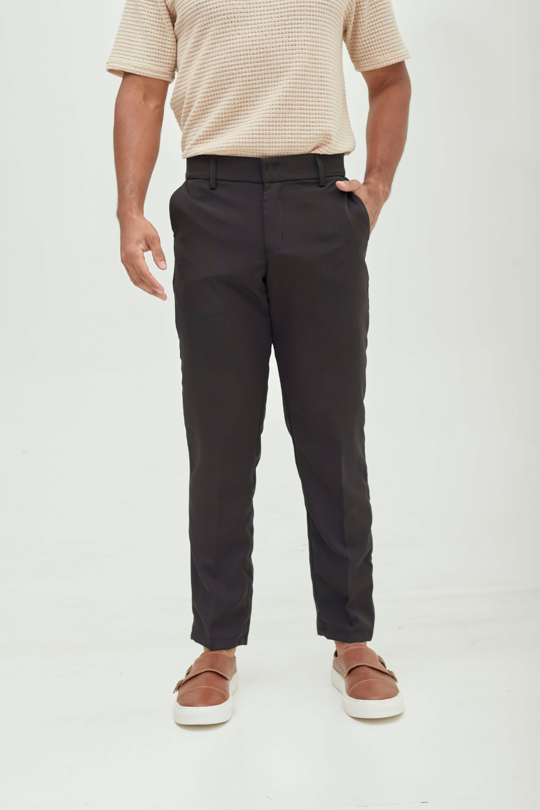 Pantalon Recto Negro