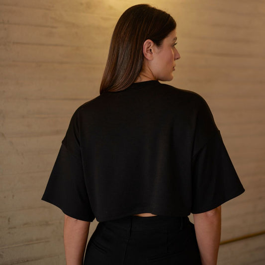 Camiseta Confort Negra