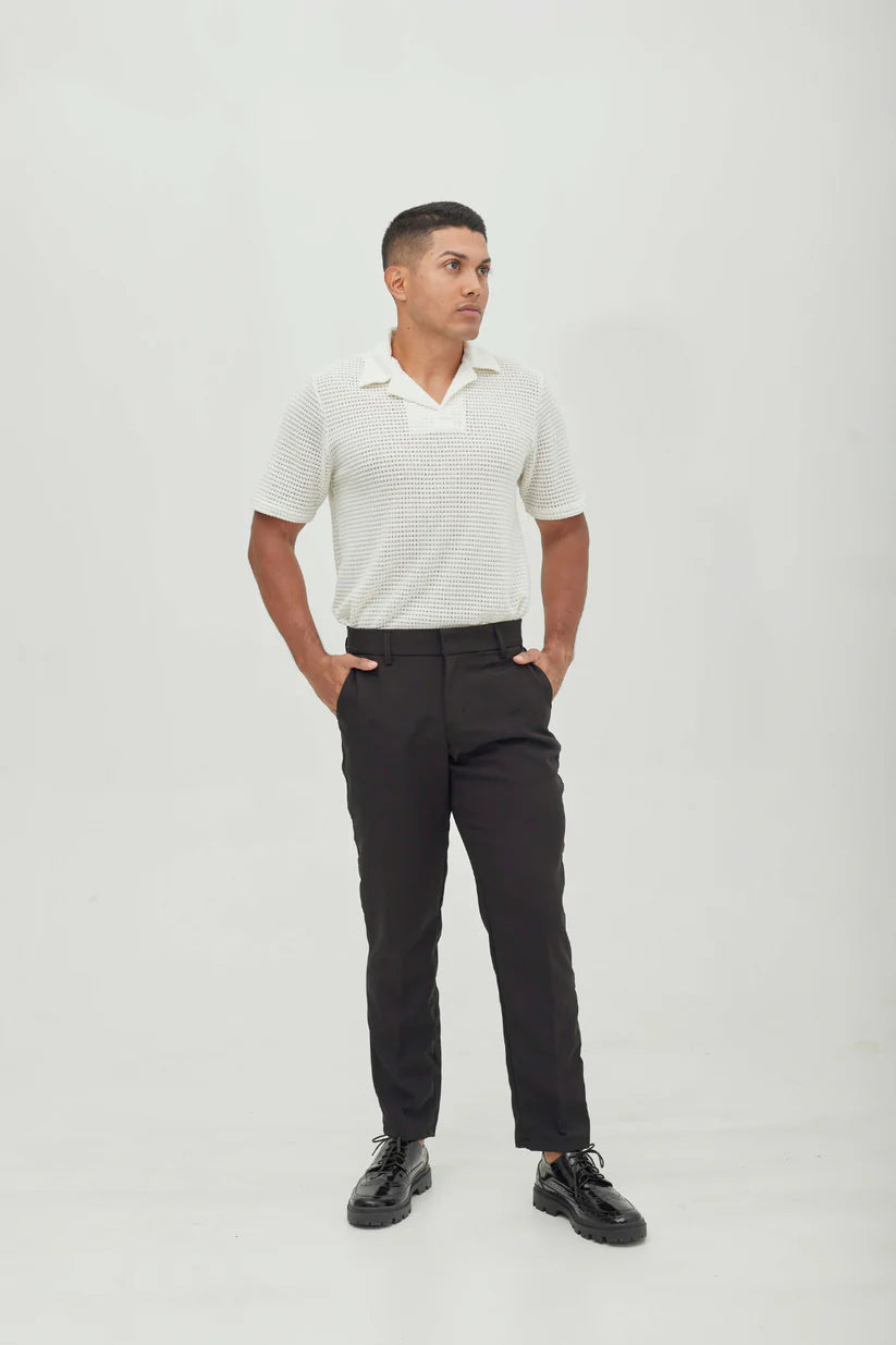 Polo knit Marfil