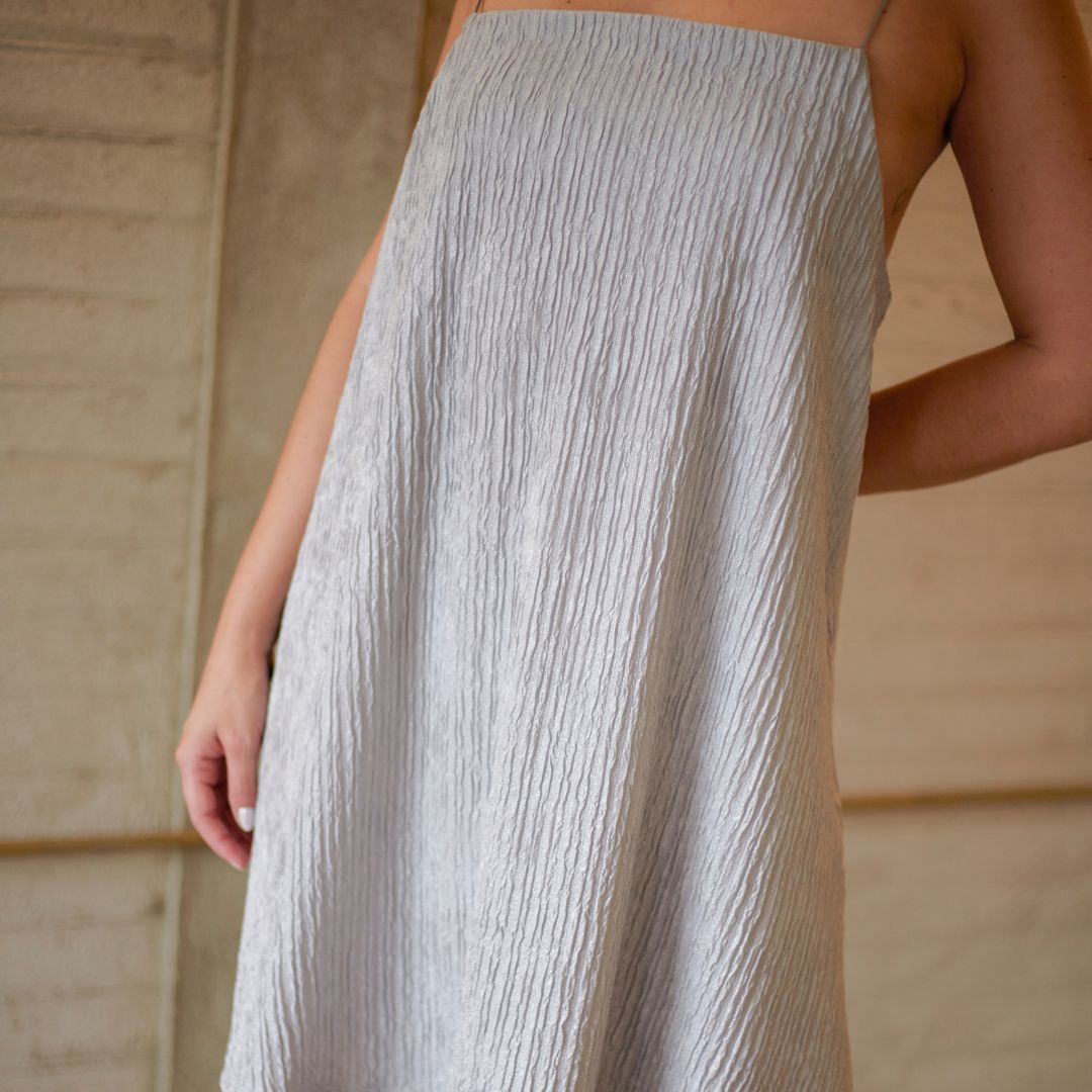 Vestido Luxury Plata