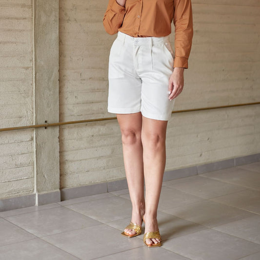 Short Eucalipto Crudo