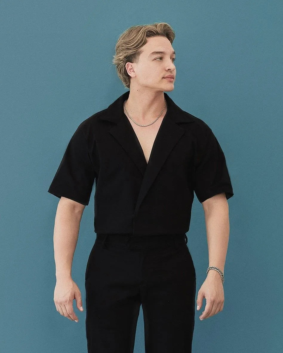 Camisa Seúl Negra
