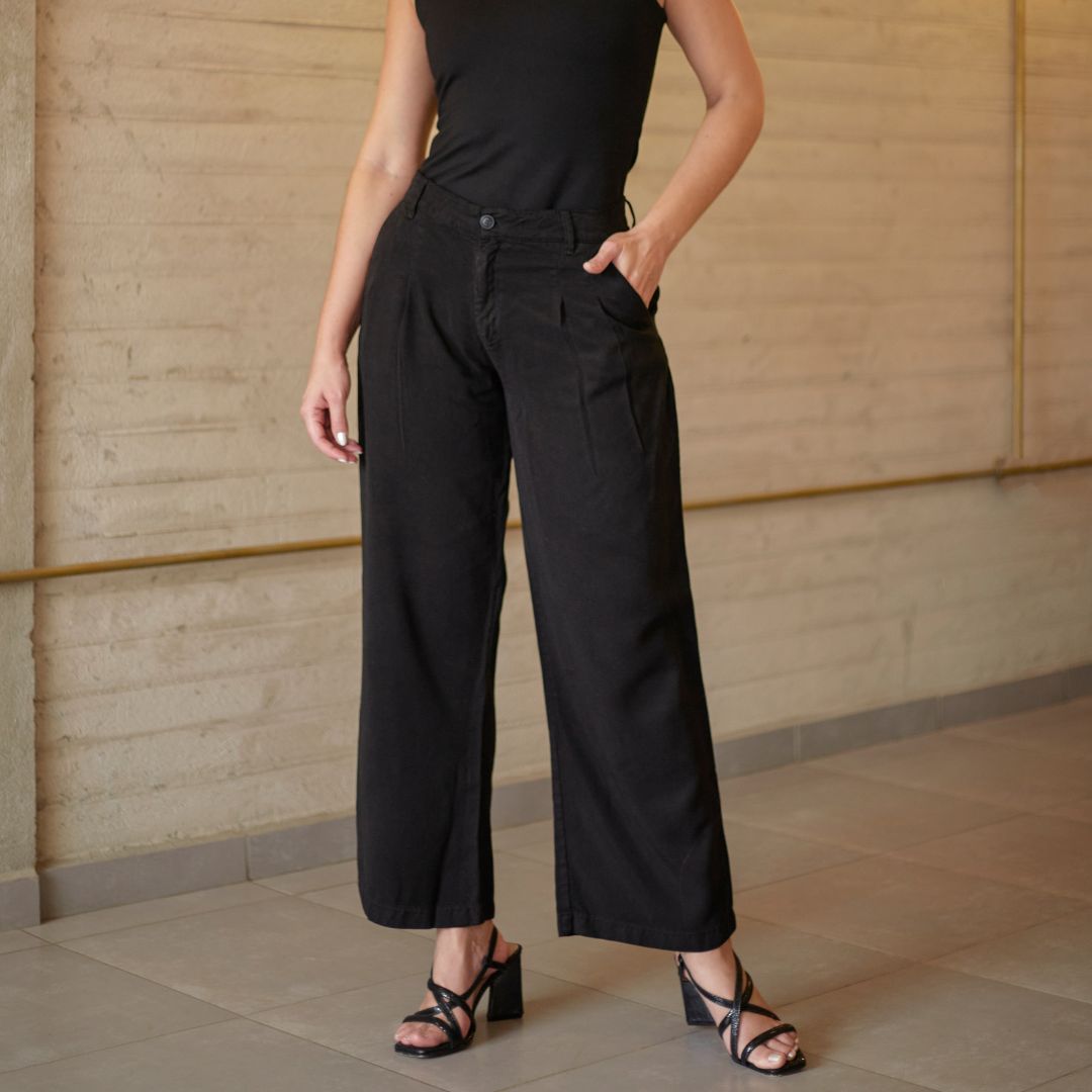 Pantalón Eucalipto Negro