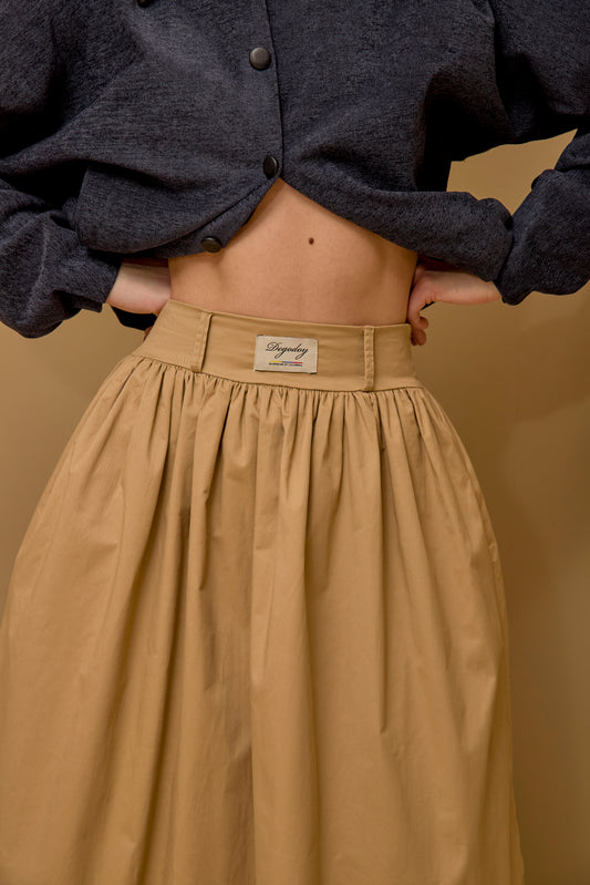 Falda Globo XX Caqui