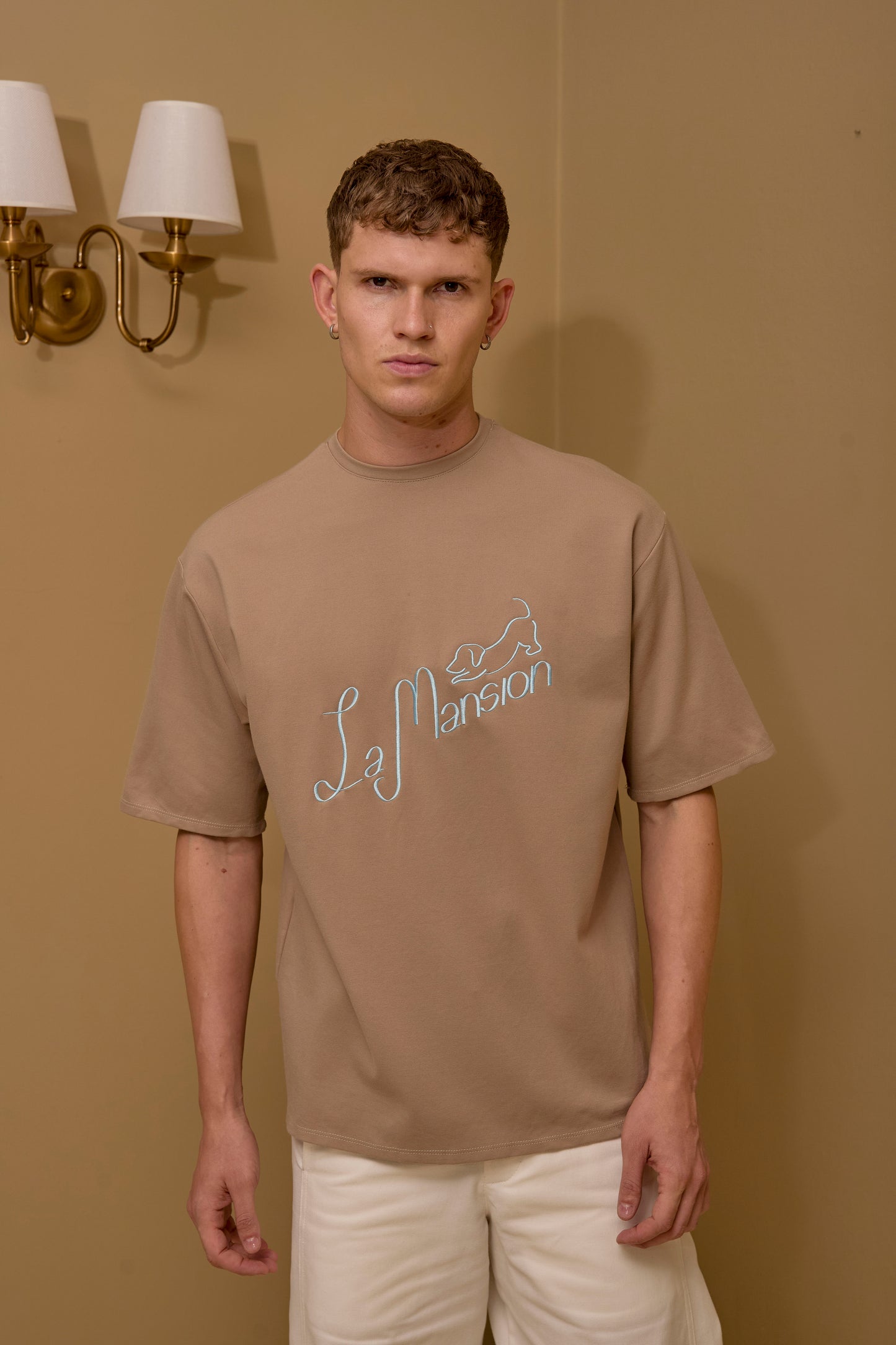 Camiseta LaMansión Marfil