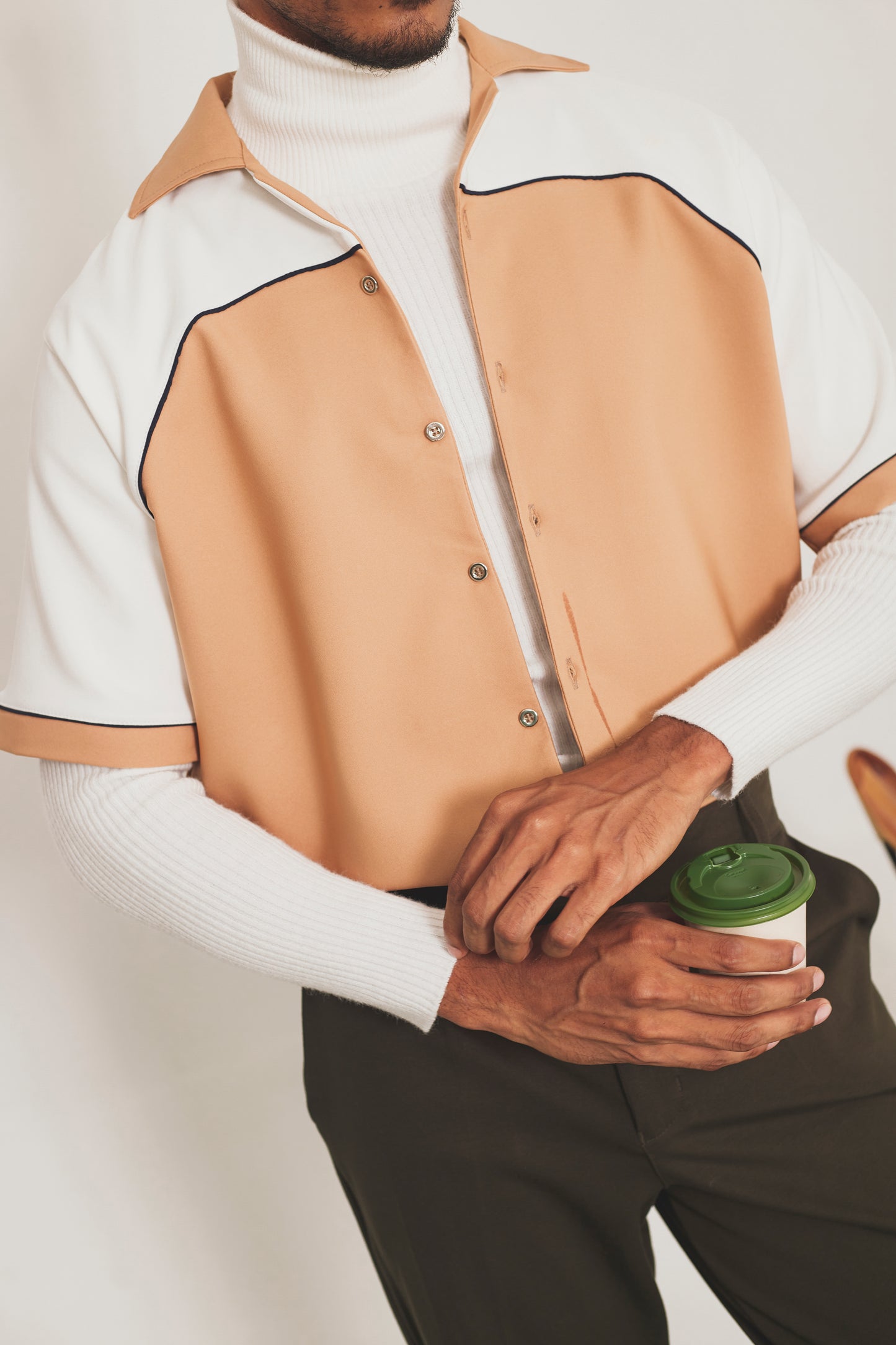 Camisa Eagle Beige