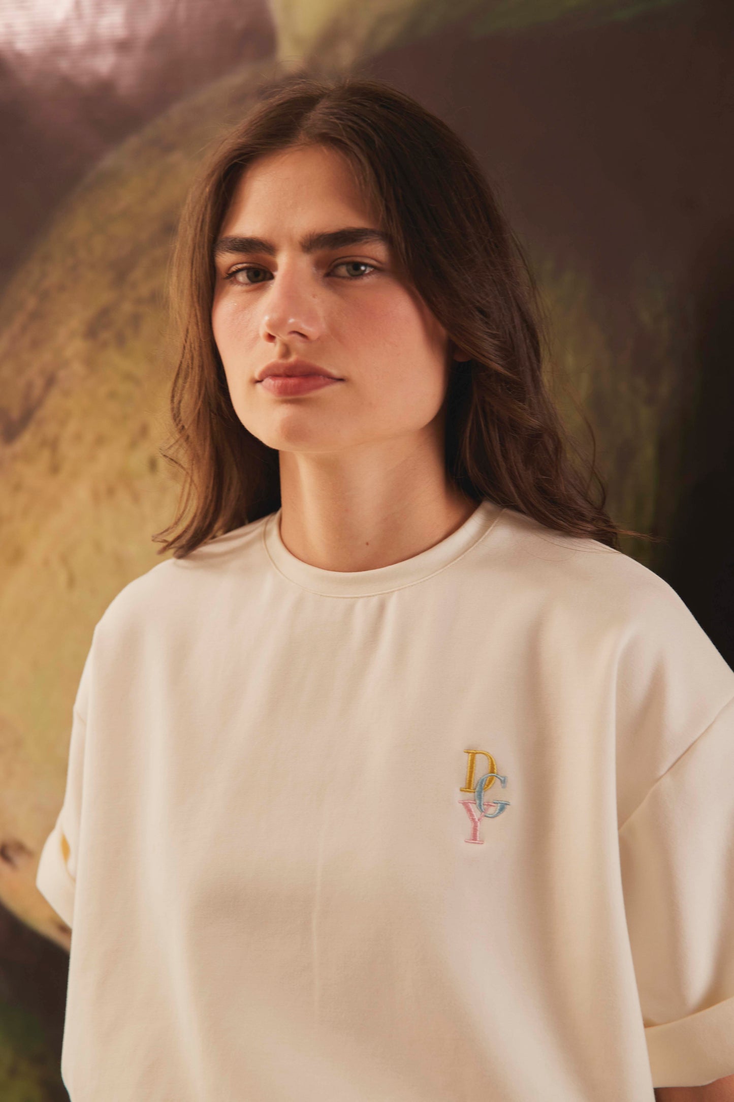 Camiseta Confort DGY Marfil