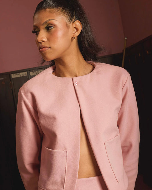 Chaqueta Sisterhood Rosa