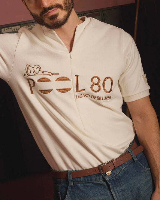 Camiseta Pool 80 Blanca