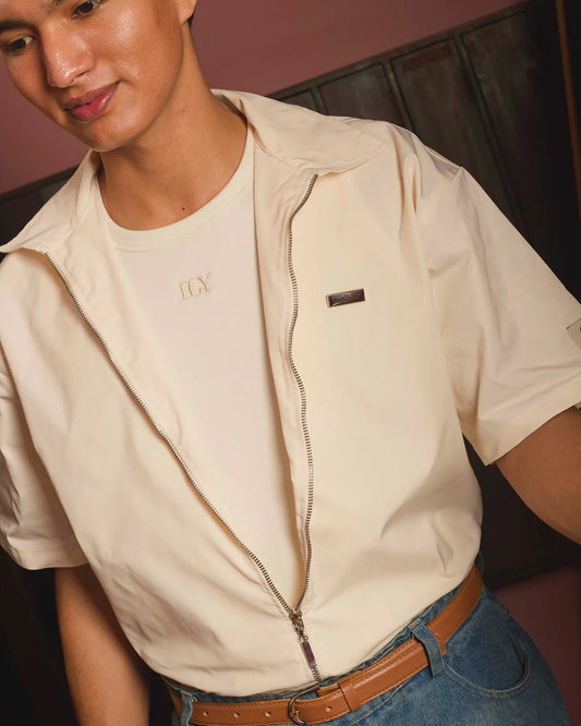 Camisa Snooker Marfil