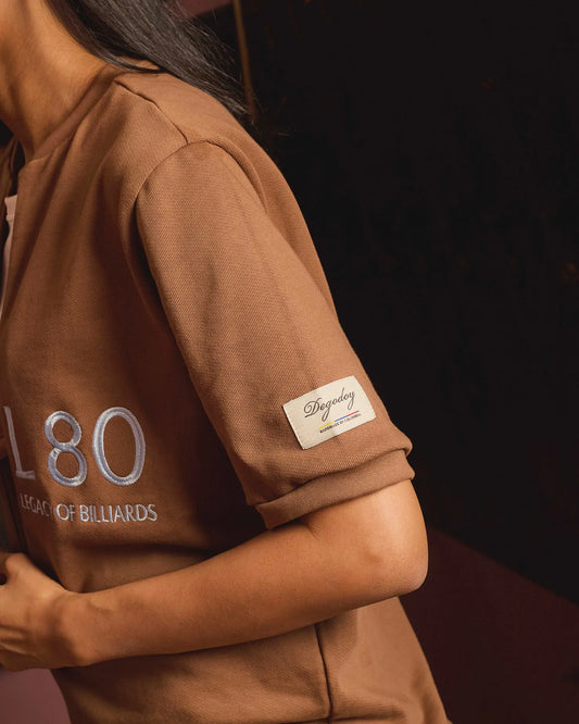 Camiseta Pool 80 Café