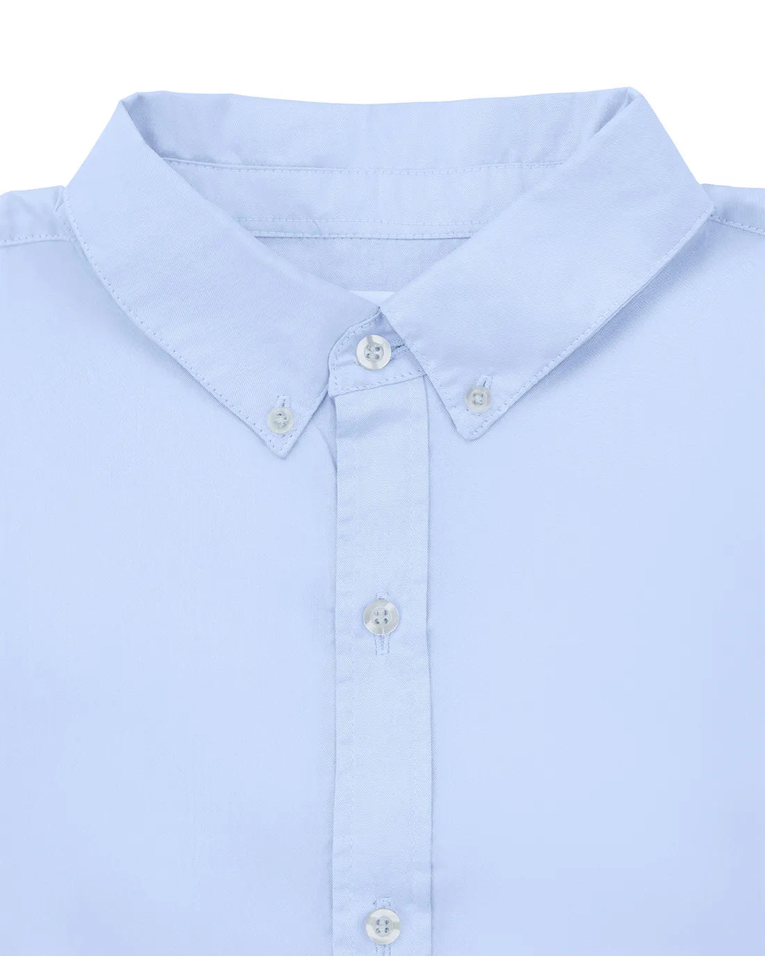 Camisa Clásica Celeste Eleganza