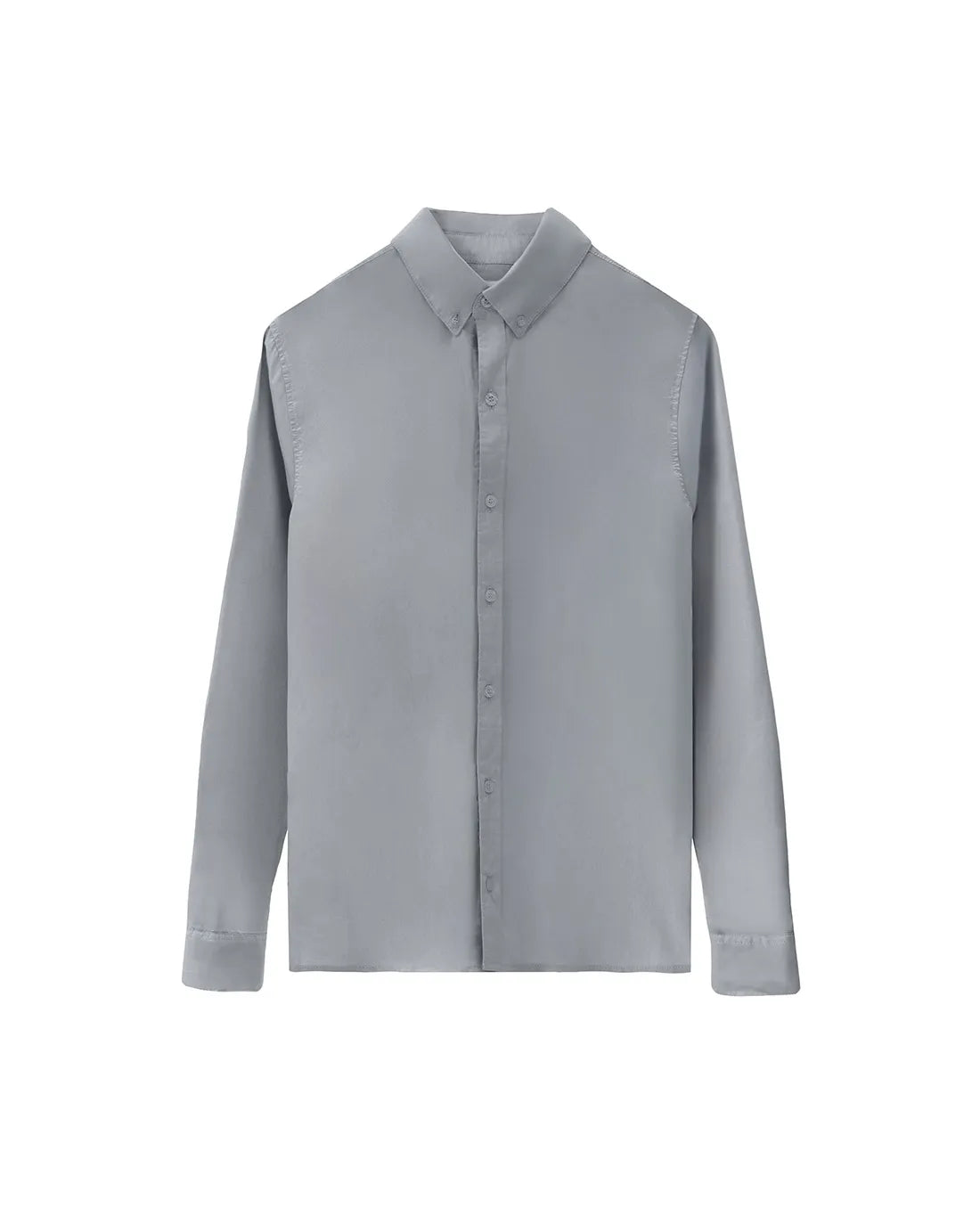 Camisa Clásica Gris Eleganza