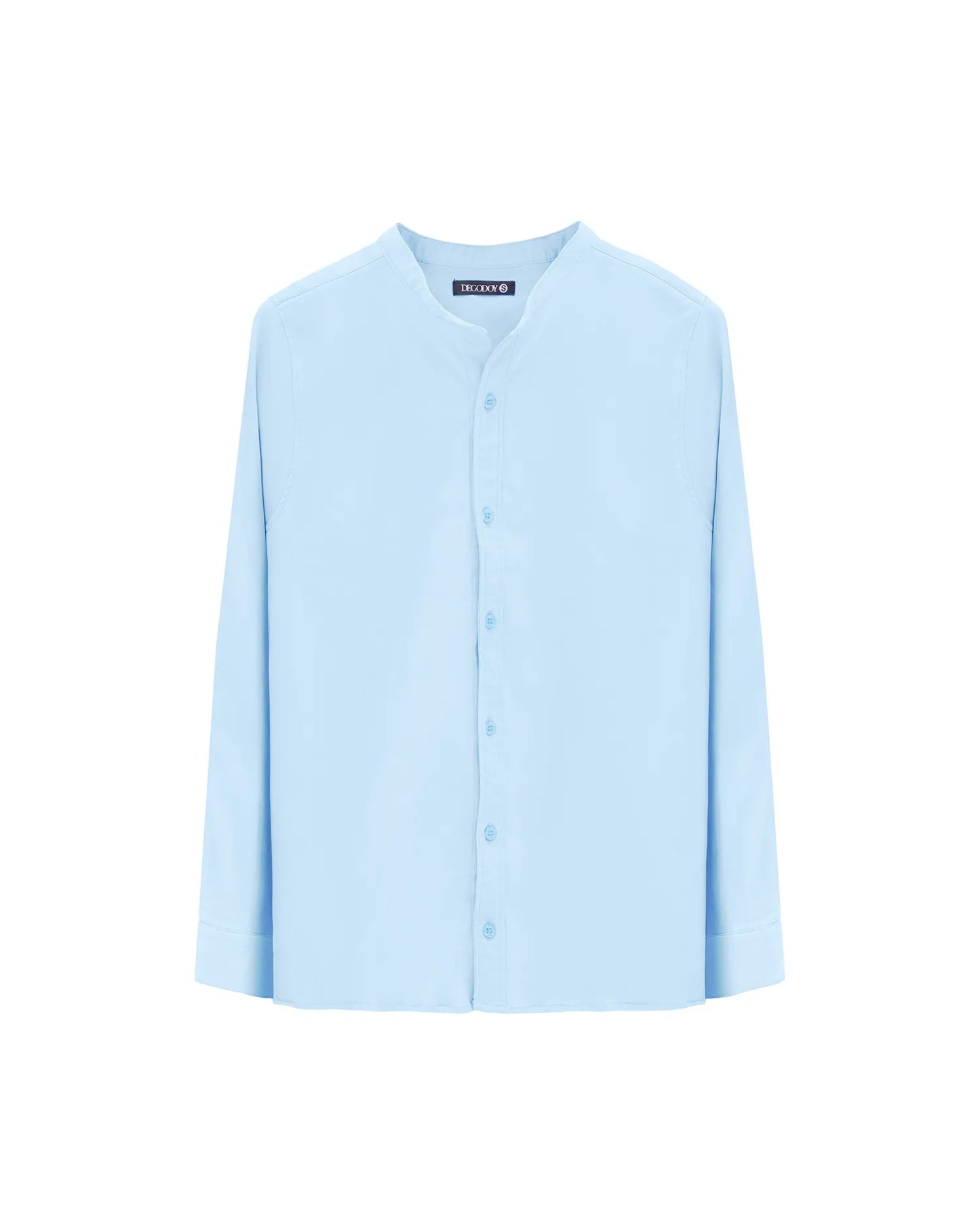 Camisa Oxford Celeste