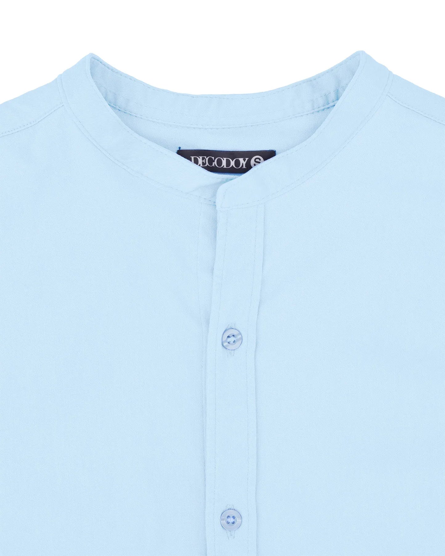 Camisa Oxford Celeste