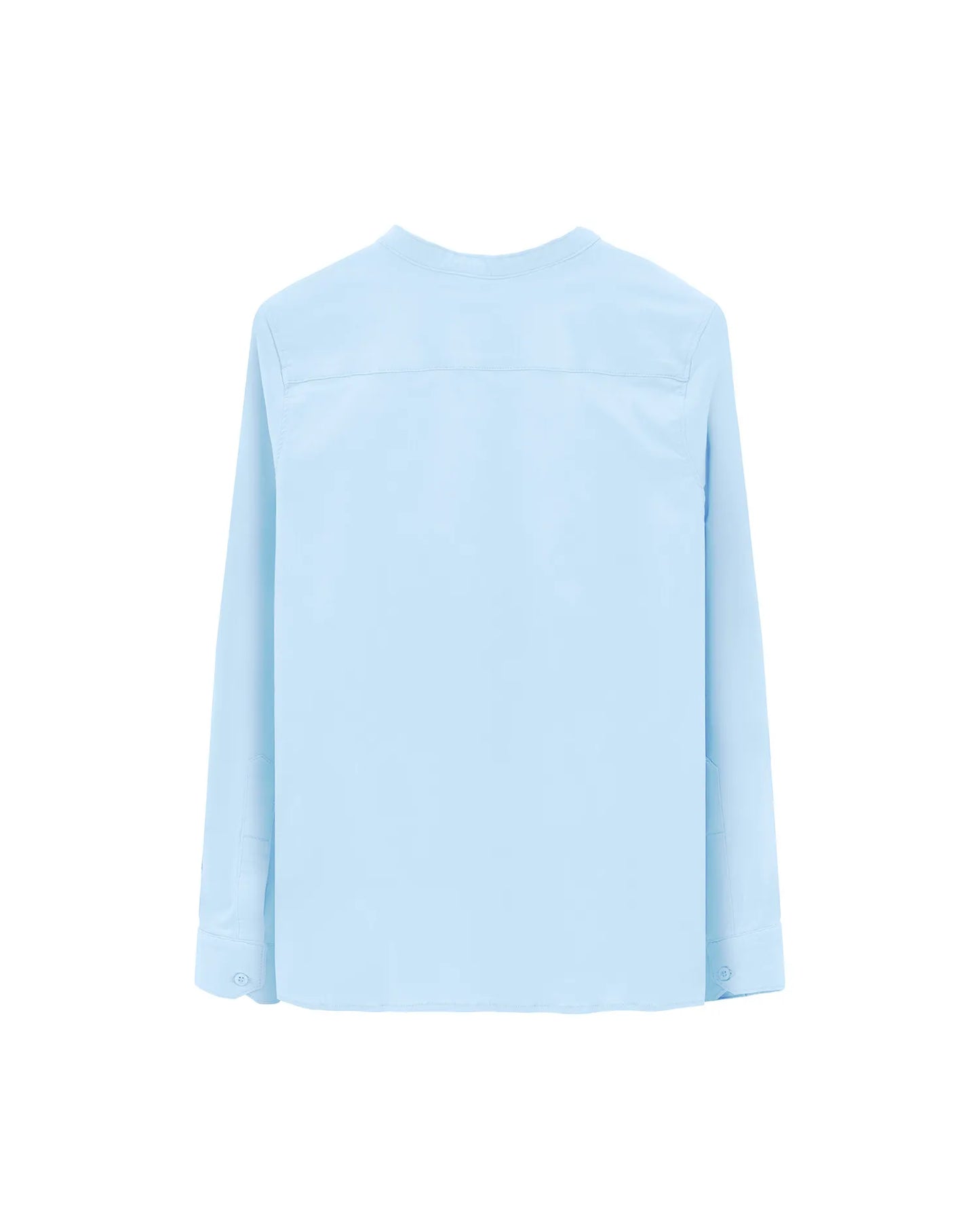 Camisa Oxford Celeste