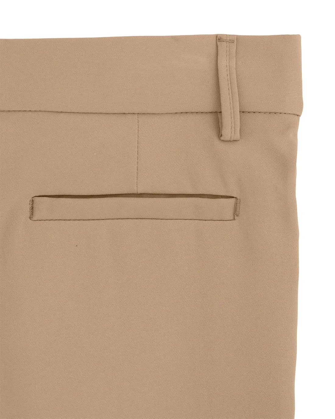 Pantalón Recto Beige