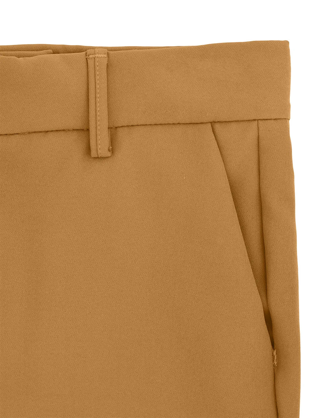 Pantalón Recto Ocre