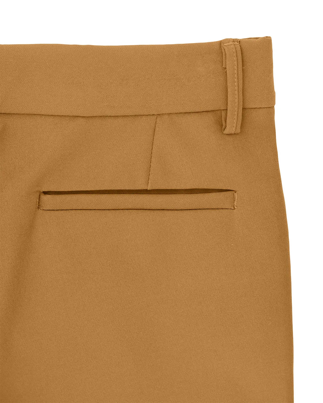 Pantalón Recto Ocre
