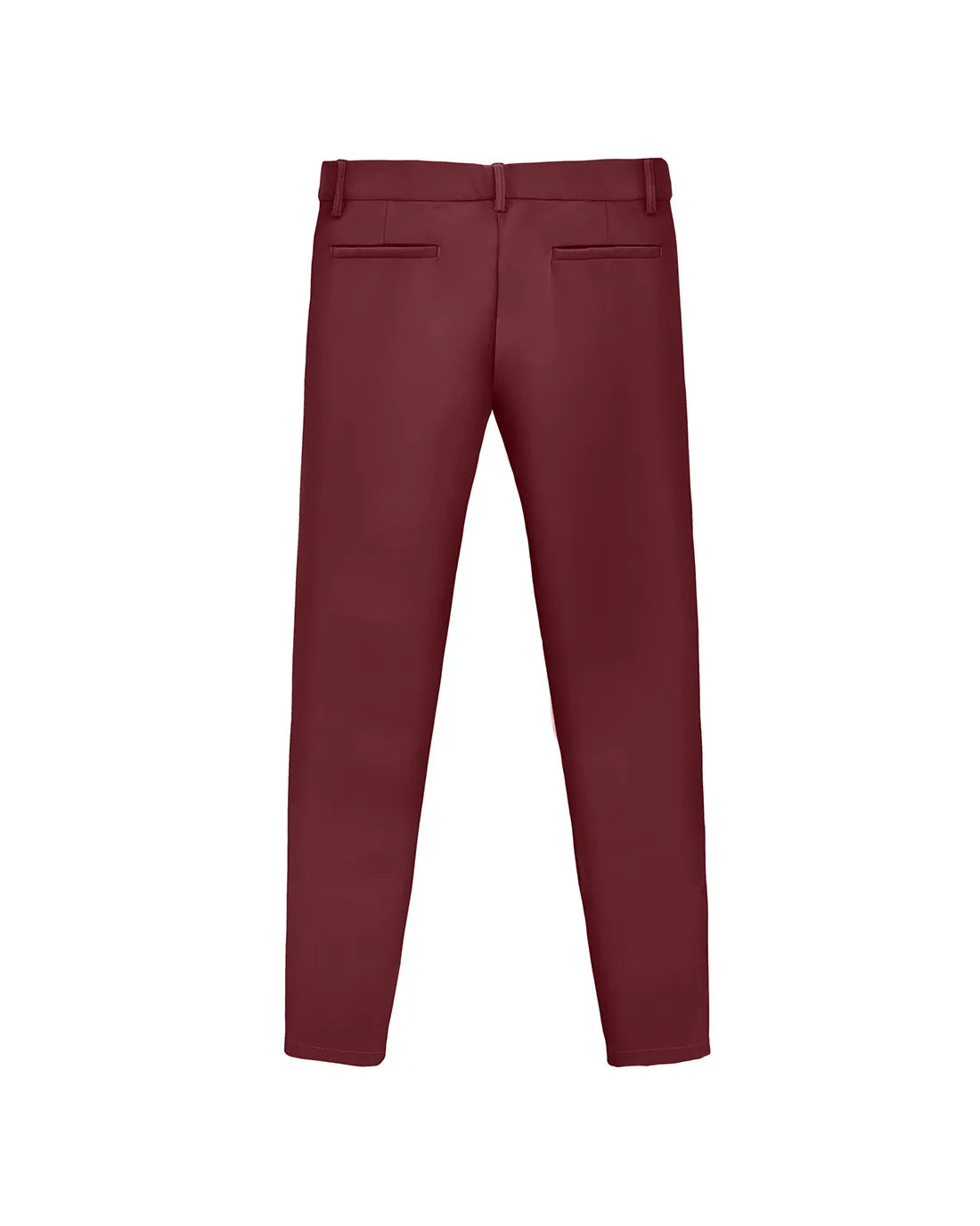 Pantalón Recto Vinotinto