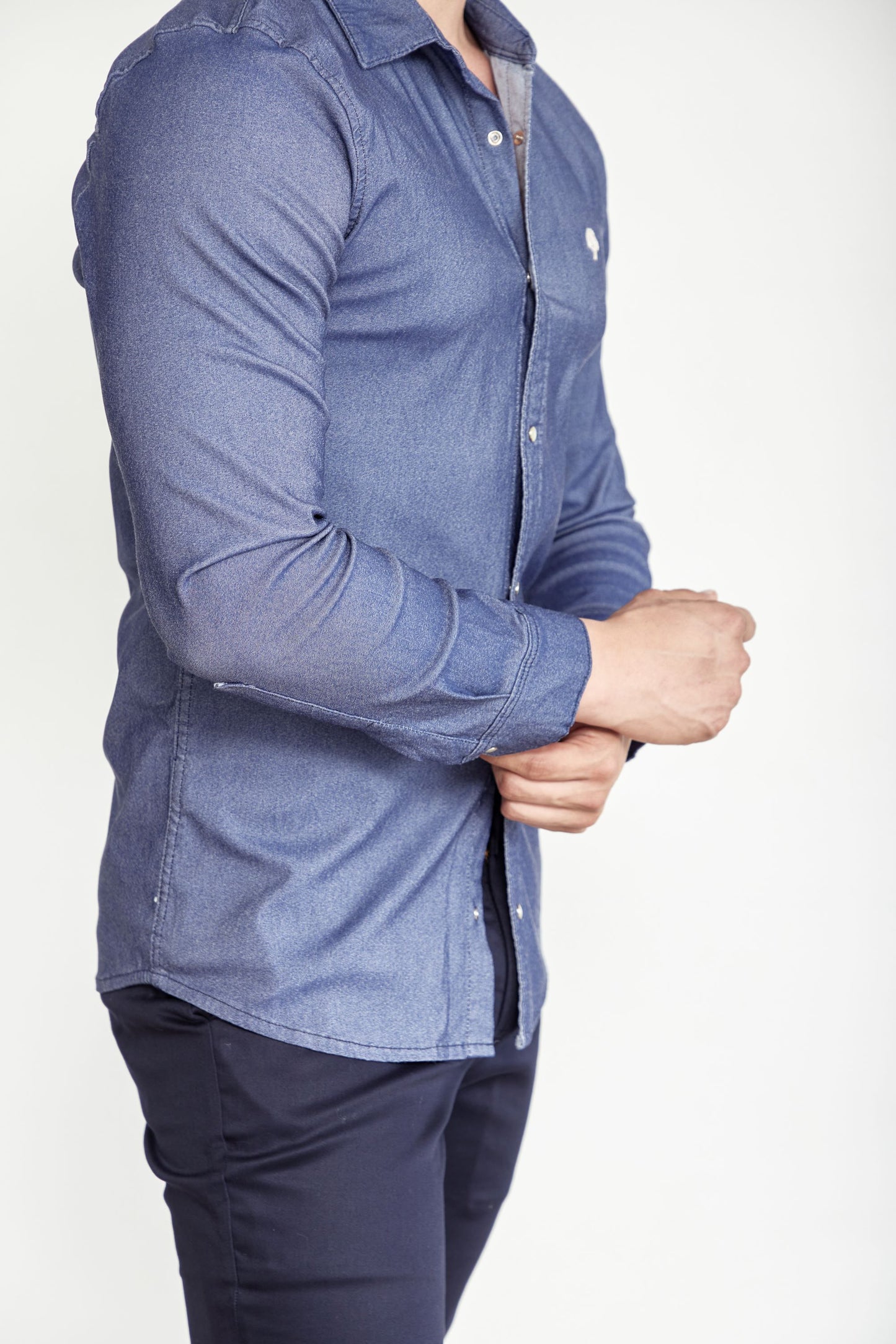 Camisa Clasica Denim