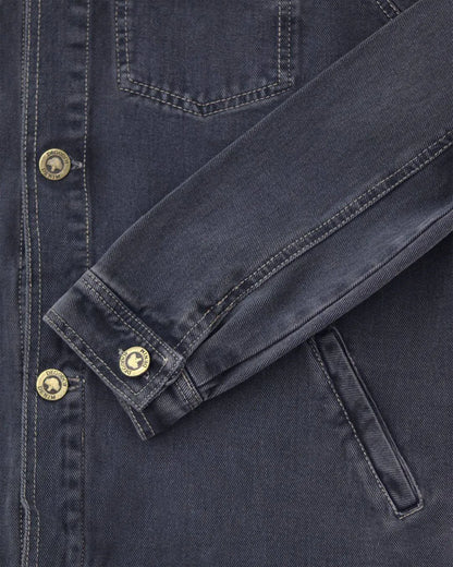 CHAQUETA DENIM PIZARRA