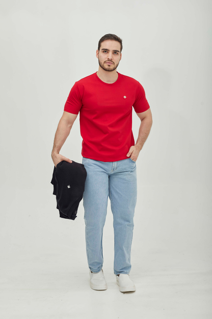 Camiseta Basica Roja