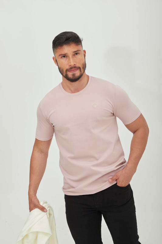 Camiseta Basica Rosa