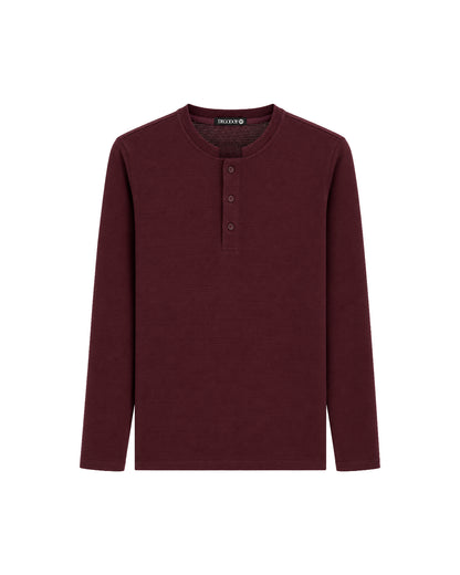 Lane Henley Burgundy