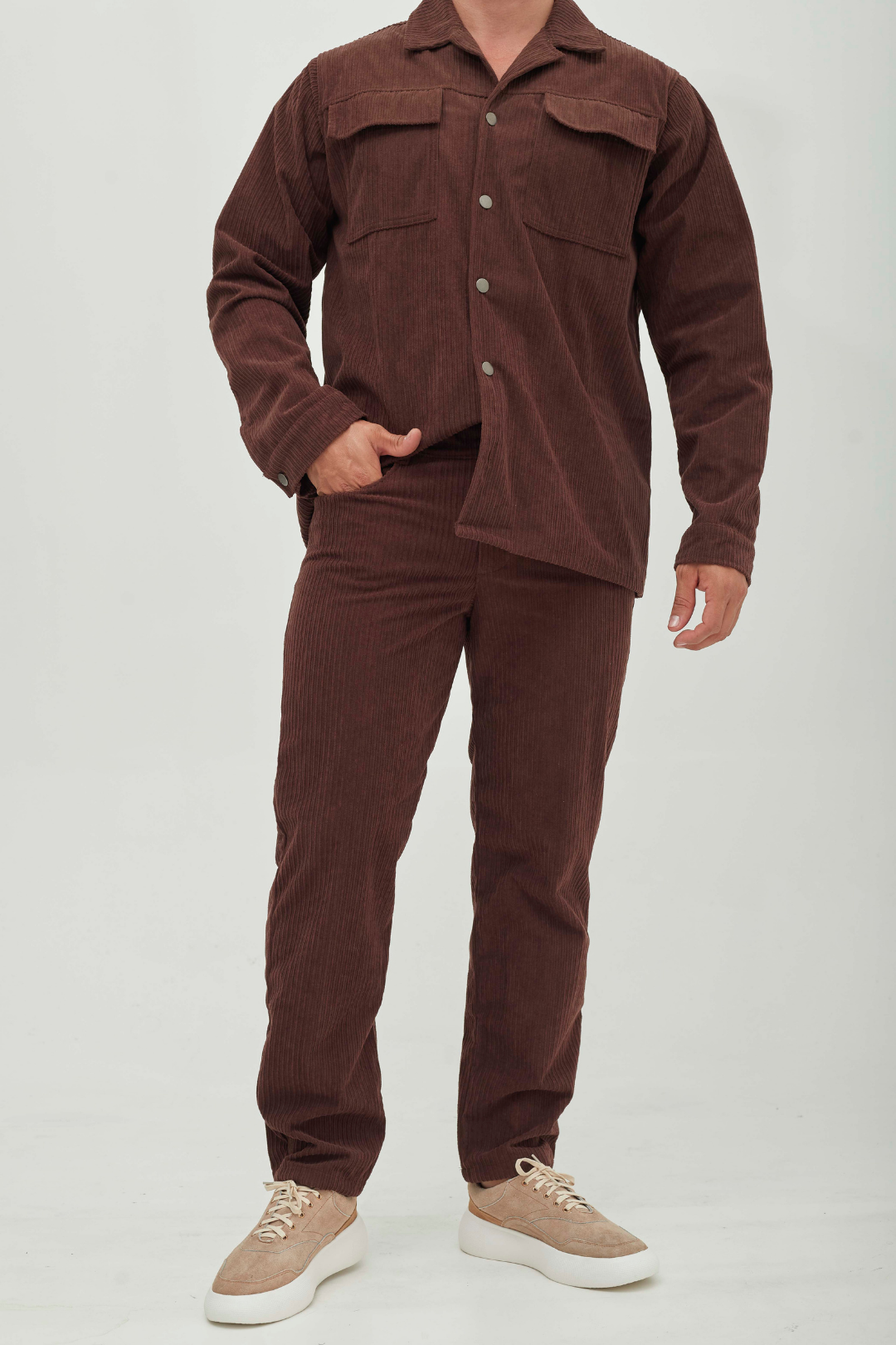 CORDUROY MARRON