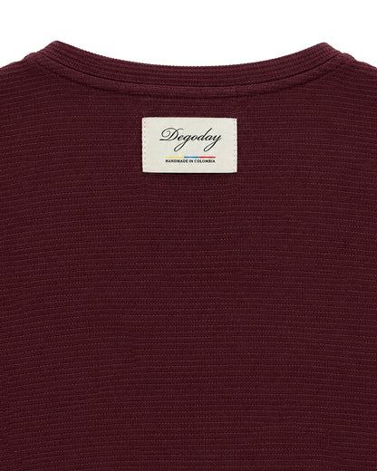 Lane Henley Burgundy
