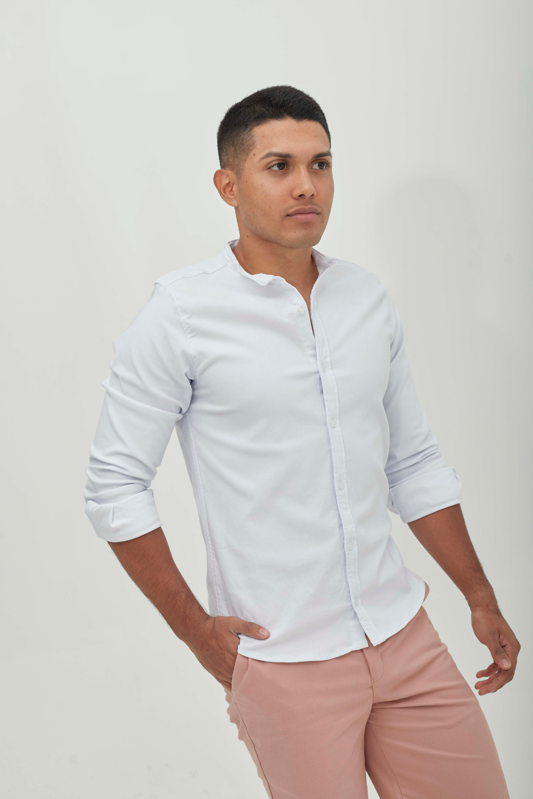 Camisa Oxford Blanca