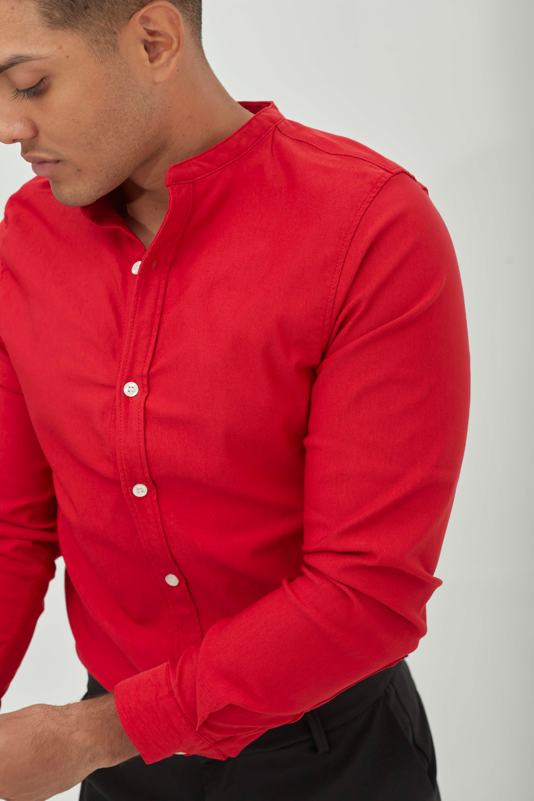 Camisa Oxford Terracota