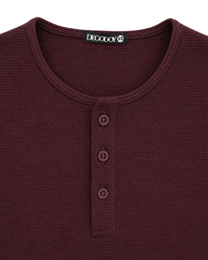 Regatta Henley Burgundy