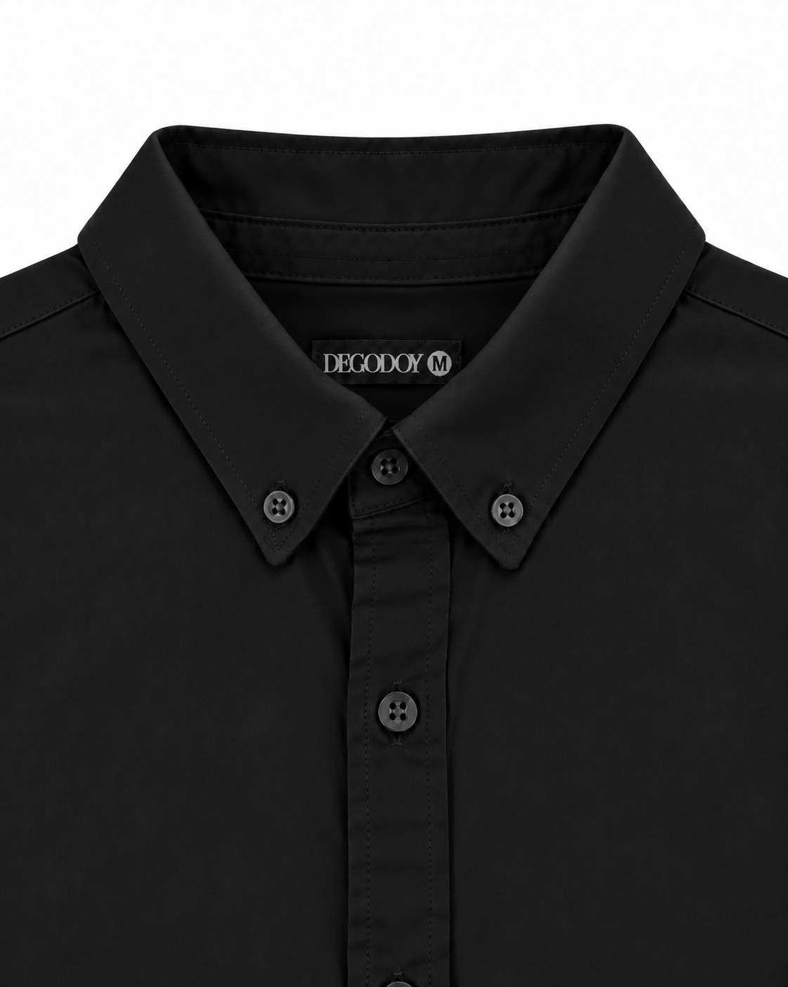 Camisa Clásica Negro