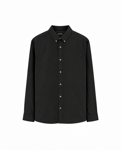 Camisa Clásica Negro