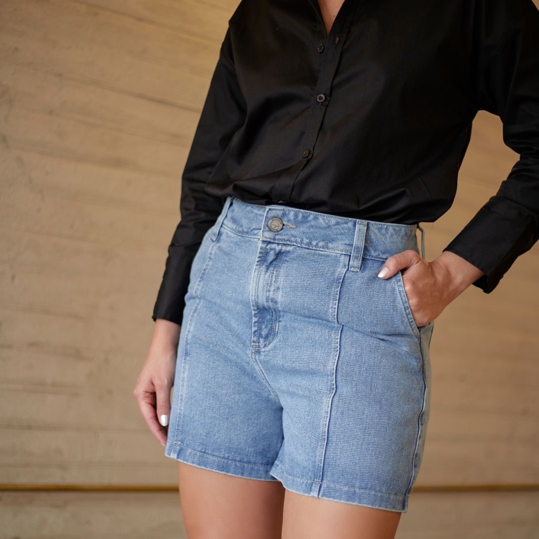 Short Denim Medio