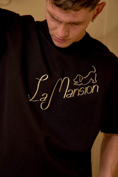 Camiseta LaMansión Negro