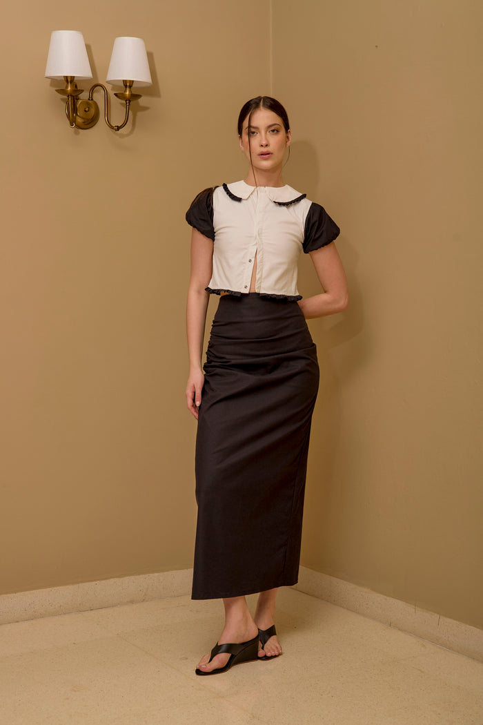 Falda Cambridge Negro