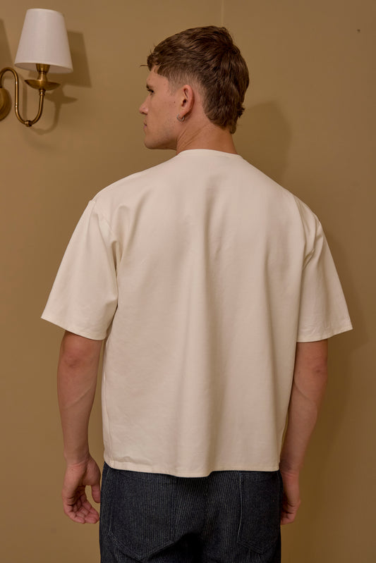 Camiseta LaMansión Marfil