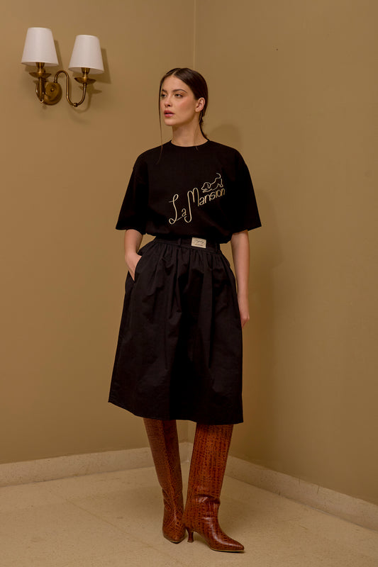 Falda Globo XX Negro