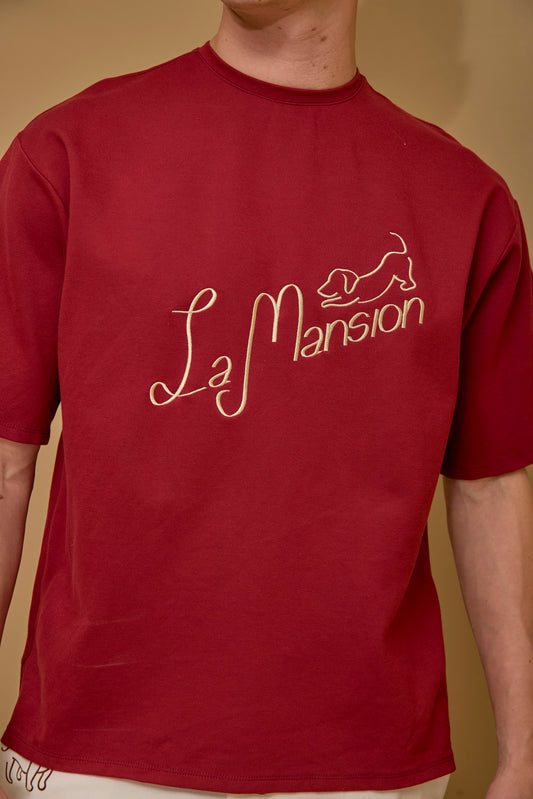 Camiseta LaMansión Vinotinto