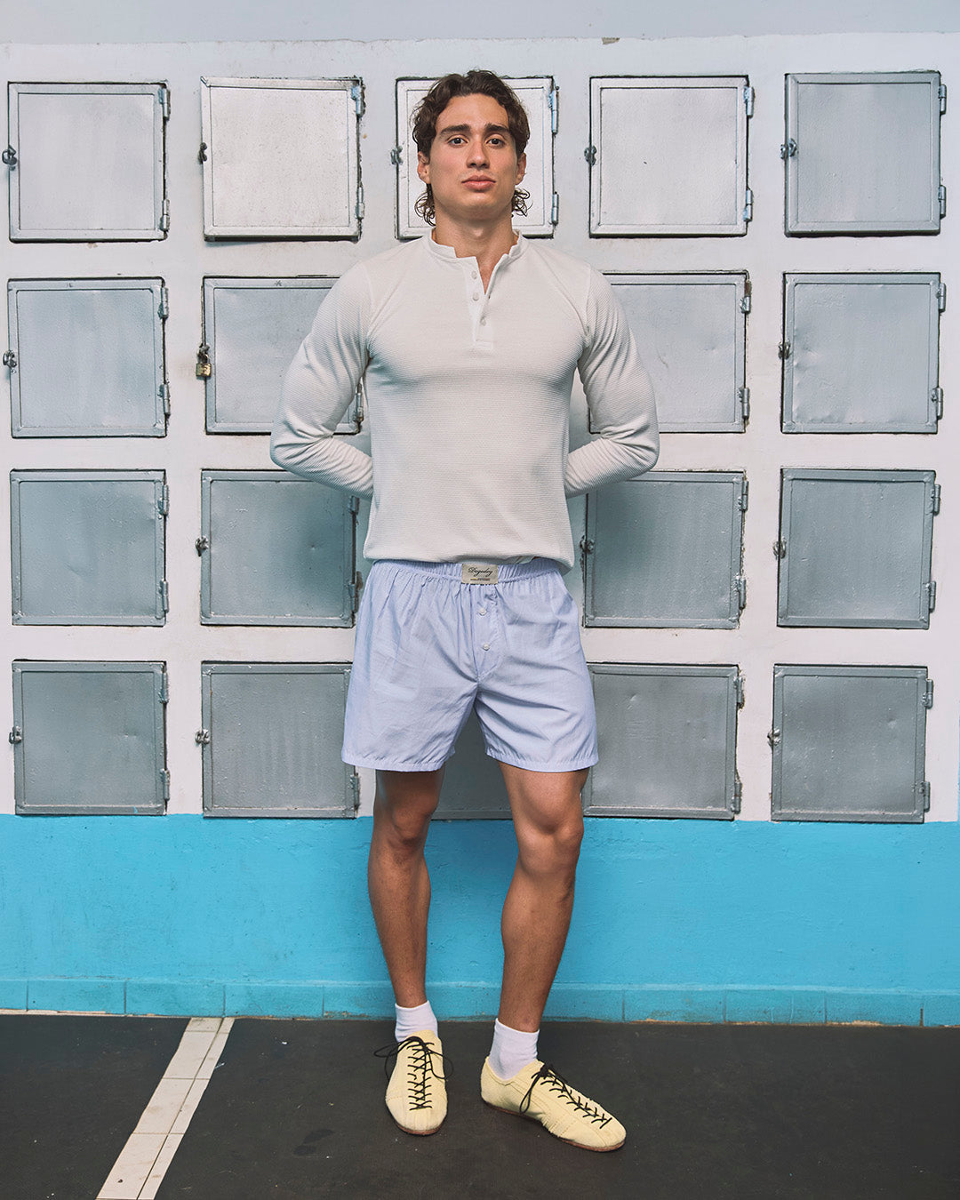 Poolside Boxer Azul
