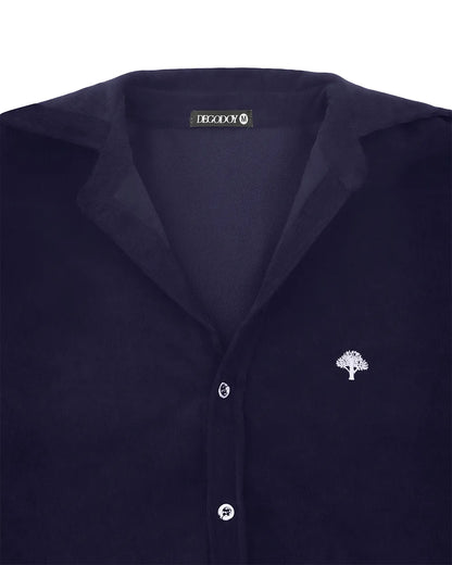 Camisa Clasica Pana Azul